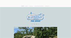 Desktop Screenshot of nicholspoolservice.com